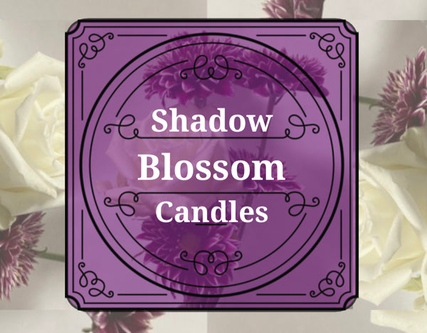 Shadow Blossom Candles